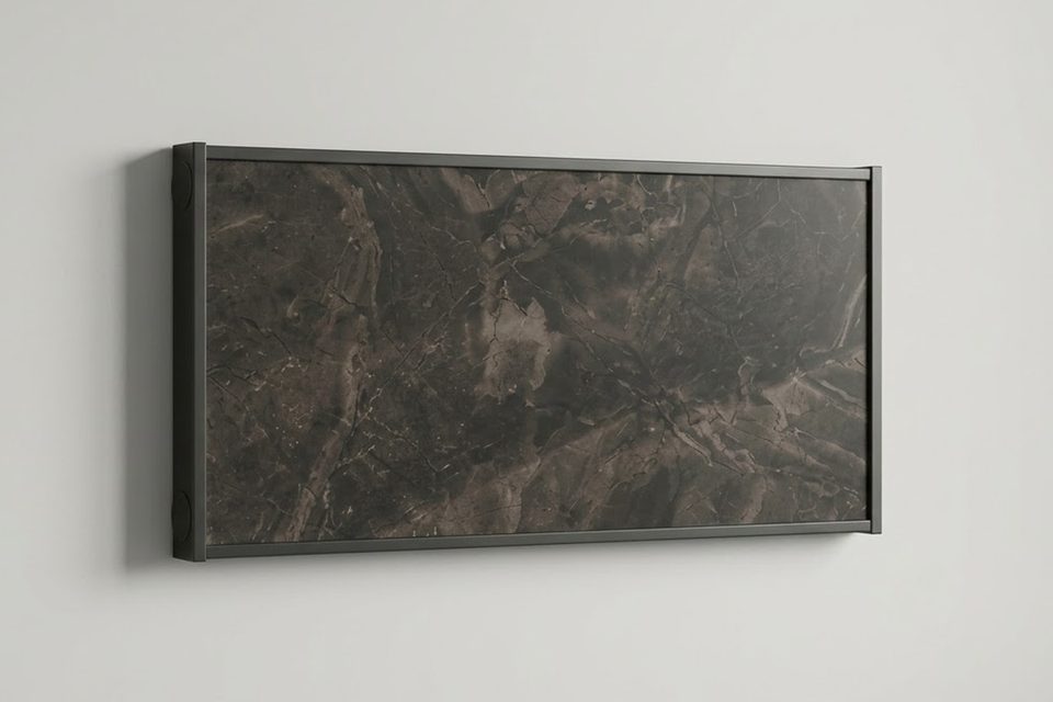Обогреватель redHeat 120 × 60 см, тёмный мрамор